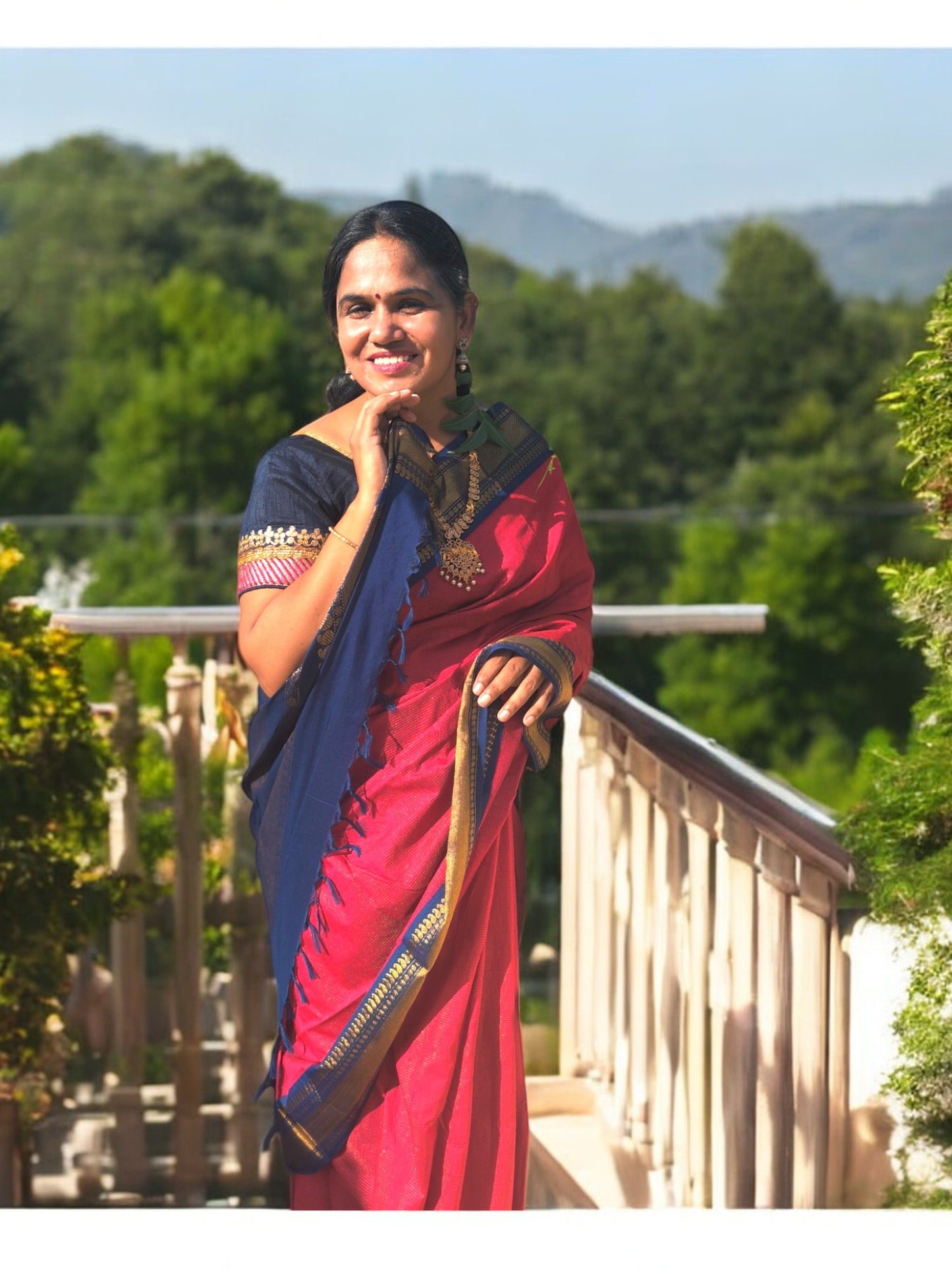 vairaoosi zari kalyani cotton saree